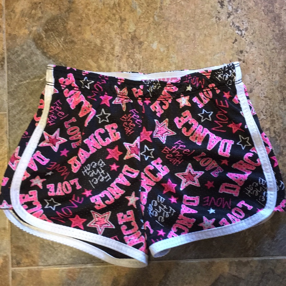 Justice "dance" shorts
